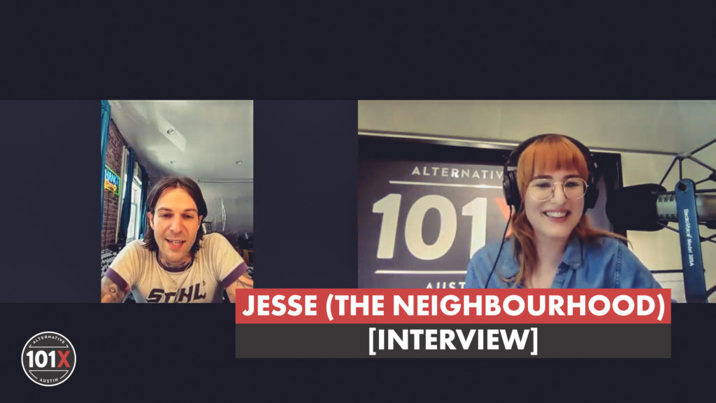 The Neighbourhood's Jesse with Emily from 101X