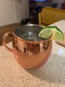 Emily's fancy adult Moscow Mule