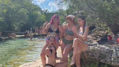 more of emilys friends posing