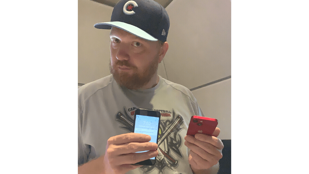 Jason and his new phone