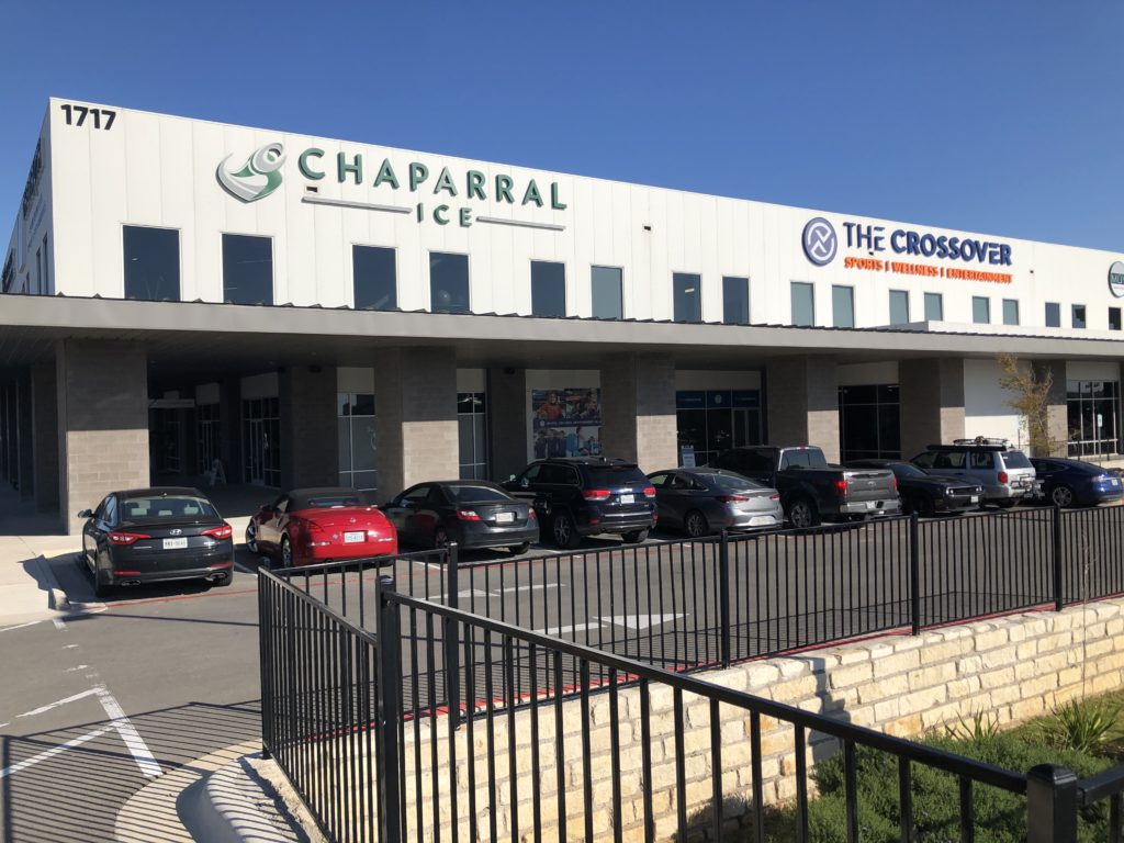 the exterior of chaparral ice in cedar park