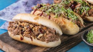 meaty sandwich
