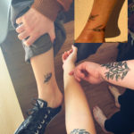 Matching Olive Garden/Branch Tattoos with Friends
