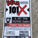 Win with 101X: 20" RCA TV/VCR Combo plus Titanic video package!