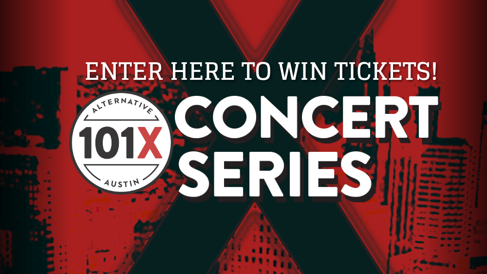 Graphic reads, "Enter to win Tickets to the 101X Concert Series"