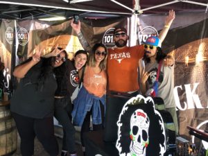 cj at 101x tailgate