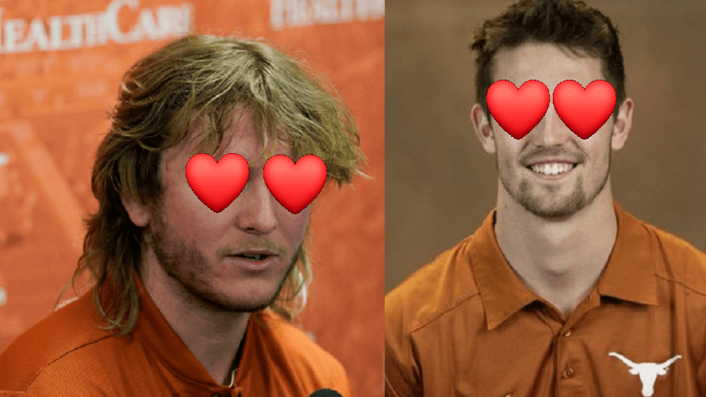 quin ewers and hudson card with heart emojis on their eyes