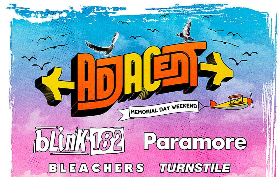 Blink 182 and Paramore headline Adjacent Music Festival 2023 KROX