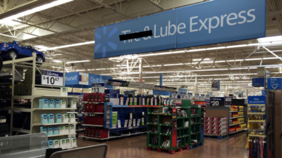 Tire & Lube Express with Tire crossed out