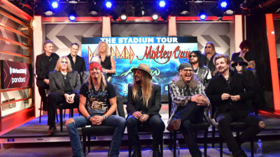 Def Leppard and Motley Crue Press