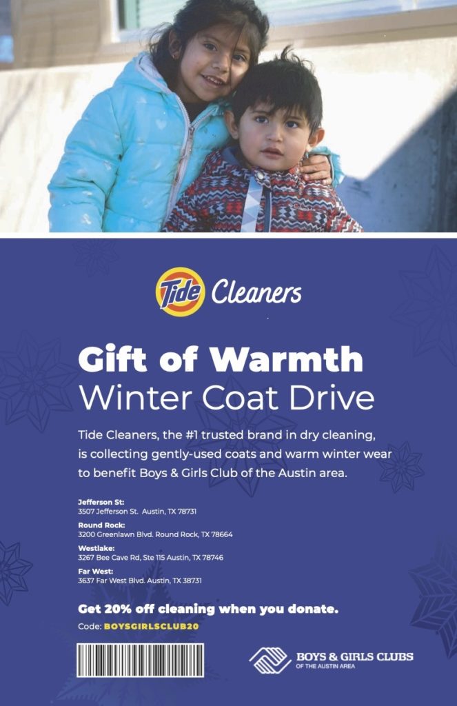 Gift Of Warmth coat drive
