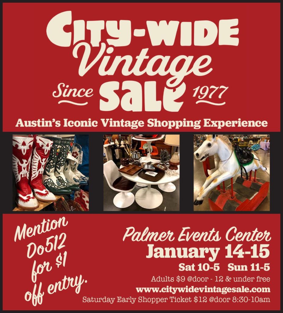 City Wide Vintage Sale flyer