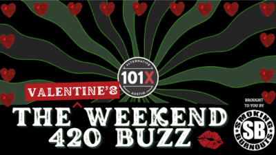 Valentine's themed weekend 420 buzz header