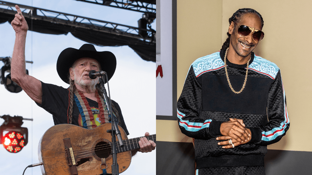 Willie Nelson and Snoop Dogg