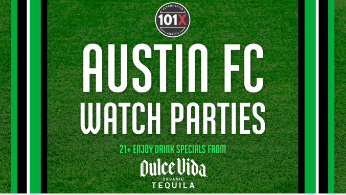 Austin FC Watch Parties flyer