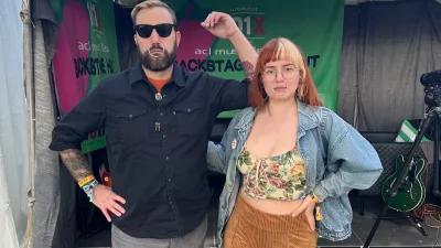 cj morgan and emily at acl fest