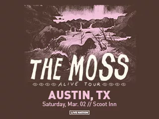 The Moss Concert Poster