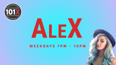 Alex on 101X 7pm - 10pm header image