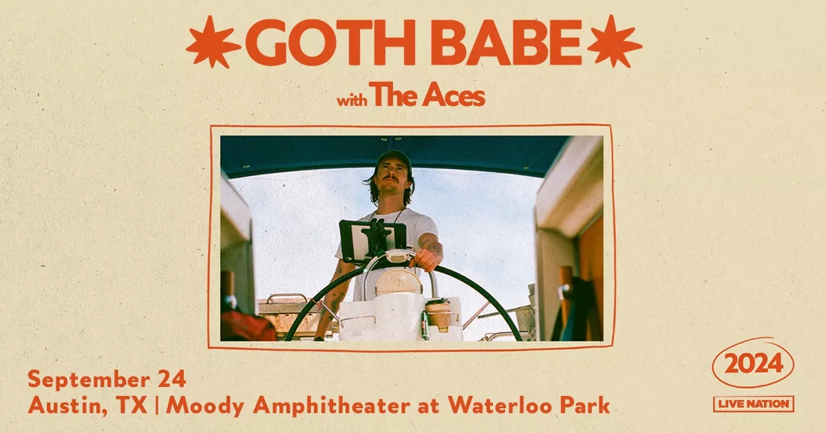 Goth Babe Concert Poster