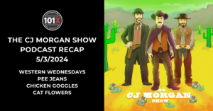 The CJ Morgan Show podcast Recap week od 5/3/24 Header image