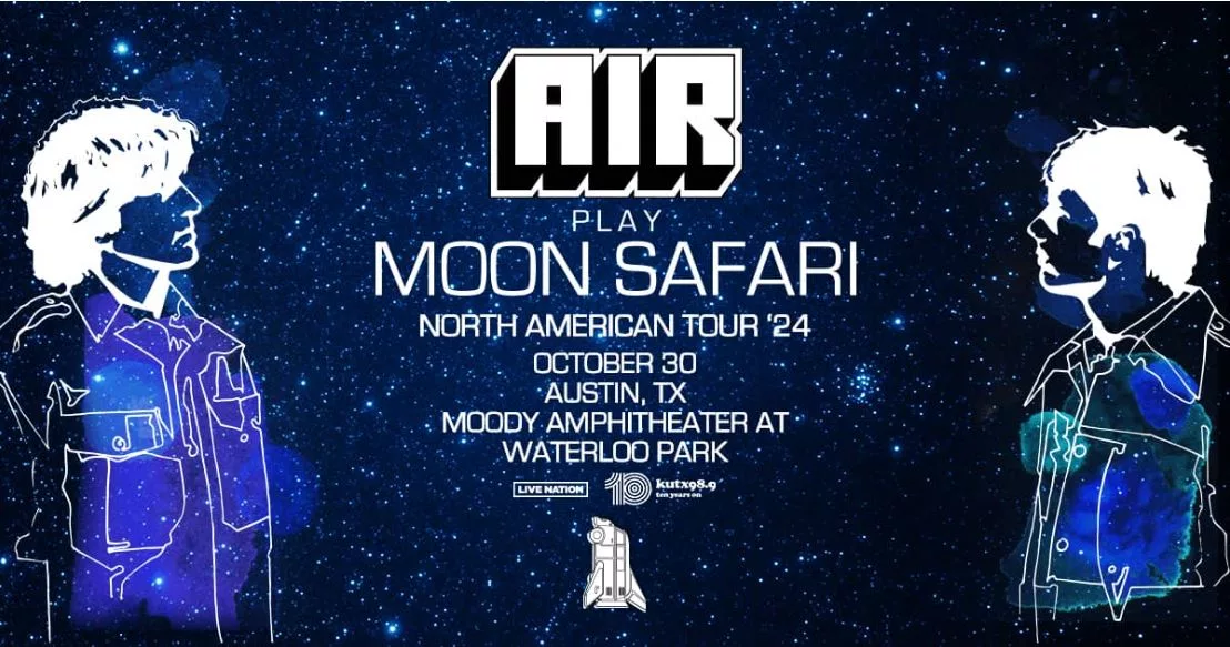 Air plays moon safari