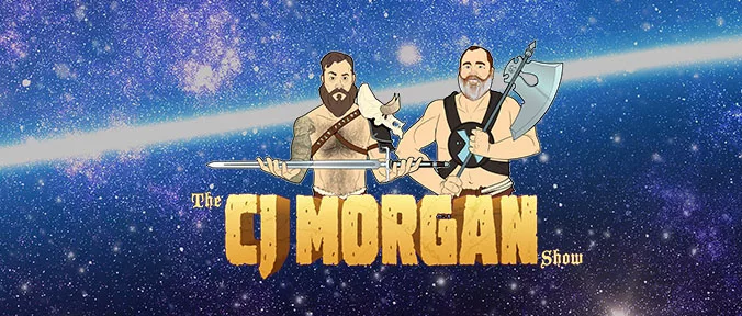 CJ Morgan and Spencer as medieval cartoon heroes