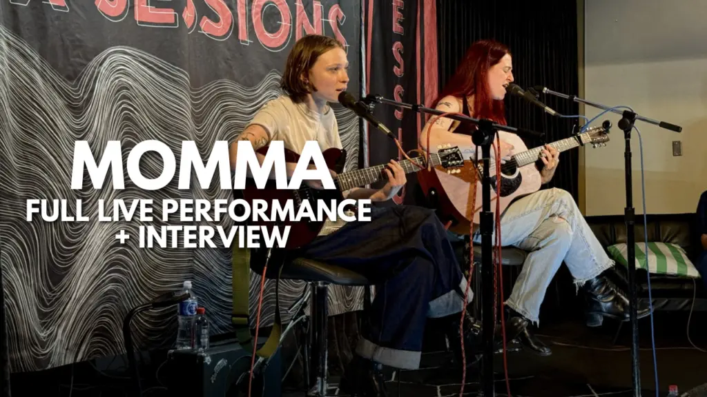 Momma band playing an x-session