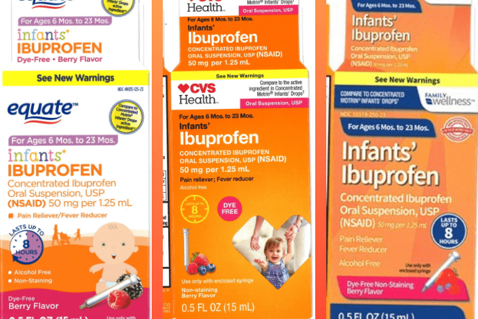 Infants' Ibuprofen Recalled From Walmart, CVS And Family Dollar | 93 ...