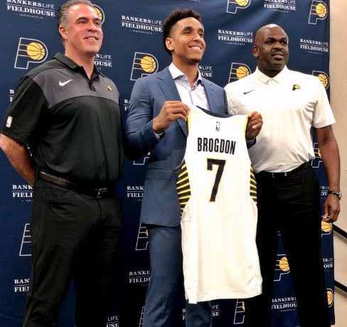 malcolm brogdon pacers jersey