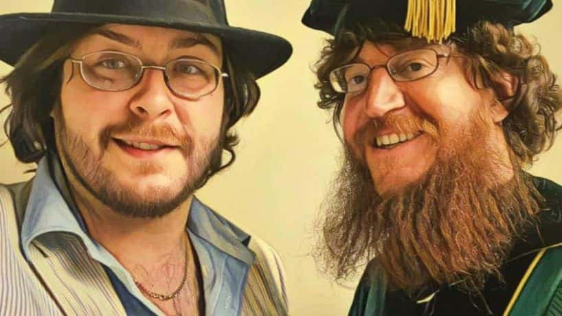 Ethan Hatcher and Dr. David Root
