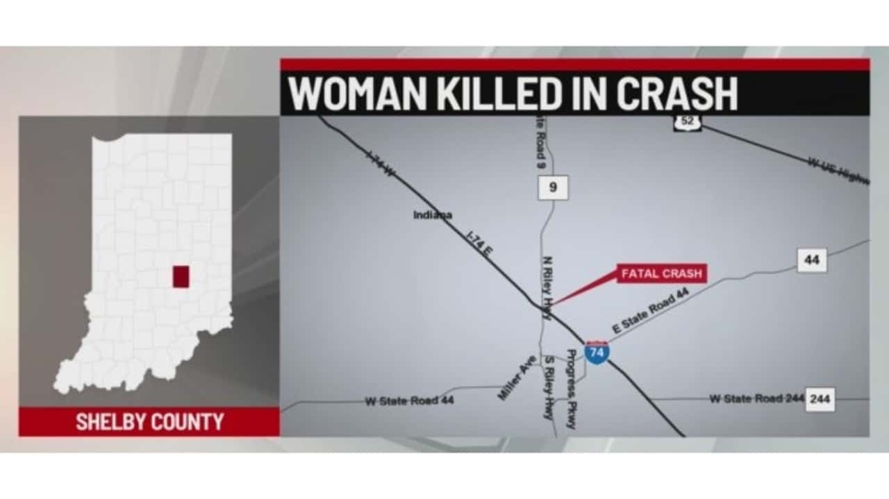 Indianapolis Woman Killed in Crash on I74 in Shelbyville 93.1FM WIBC