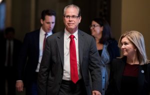 Senator Mike Braun - Photo by Getty Images and Bill Clark