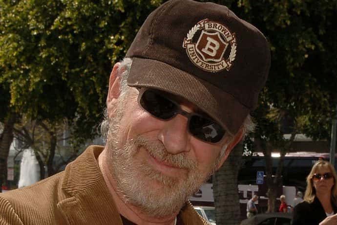 Steven Spielberg attends premiere of "Distracted" in Los Angeles, CA, 2007.