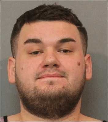 A mugshot of Nermin Pavlica, arrested on Indiana Toll Road