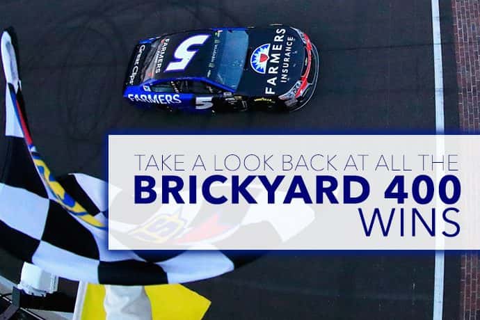 25 Years of the Brickyard 400: Race Winners - 93.1FM WIBC