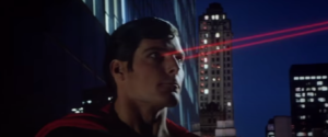 Christopher Reeve Laser Beam Eyes