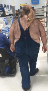 Fat Boy at Walmart