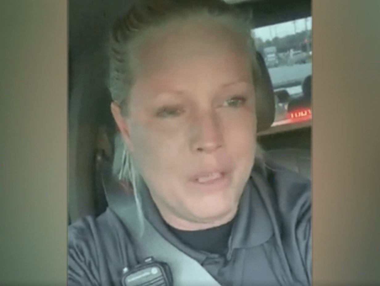  please just give us a break viral video shows officer breaking down