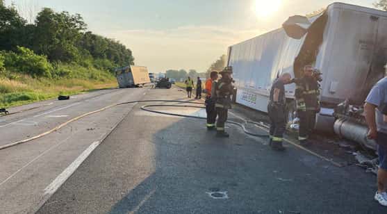 Crash scene