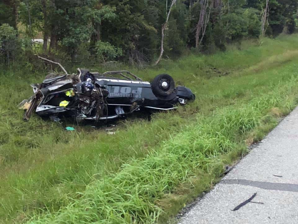 Crothersville Police Officer Injured in I65 Crash 93.1FM WIBC