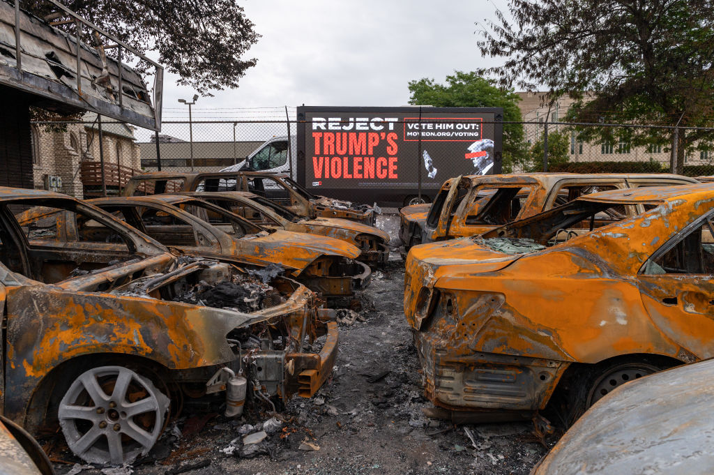 Liberal Activists: Burning Down Cities and Blaming Trump for the Damage |  93.1FM WIBC