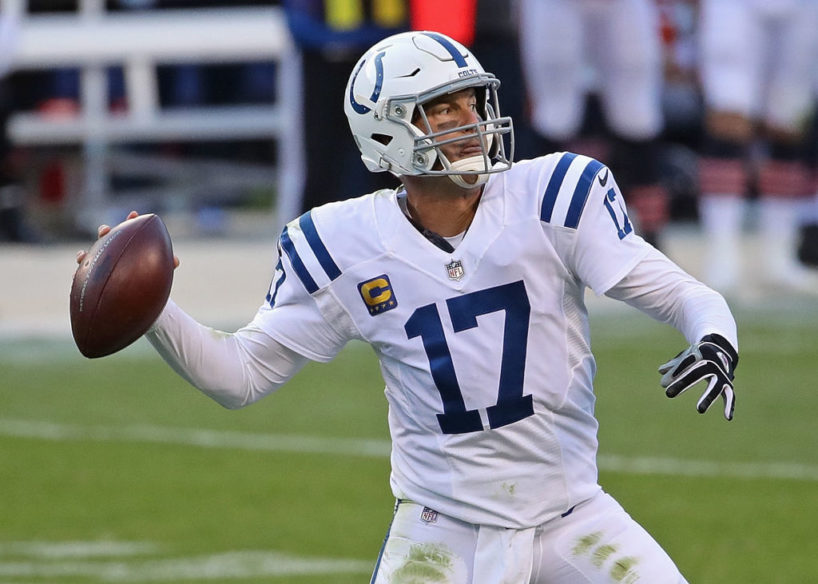 Philip Rivers throwing the ball
