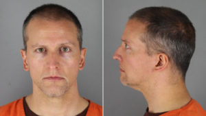 Mugshots of former police officer Derek Chauvin.