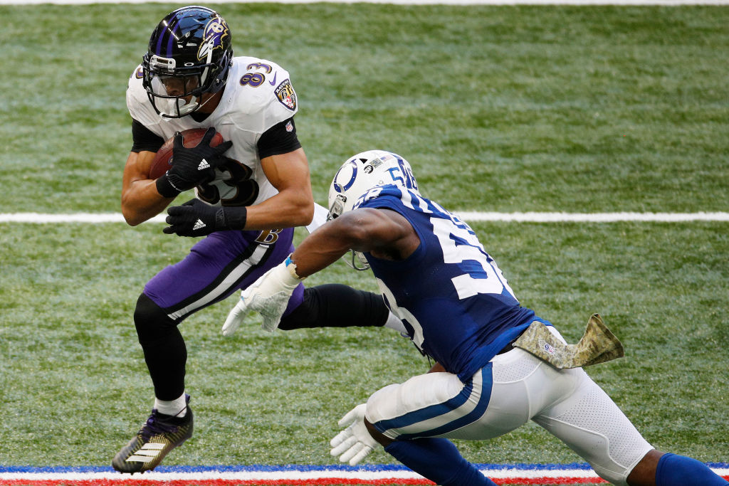 Ravens Score 17 Unanswered In Second Half To Beat Colts  93.1FM WIBC