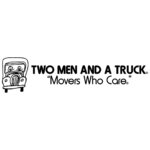 2 men in a truck