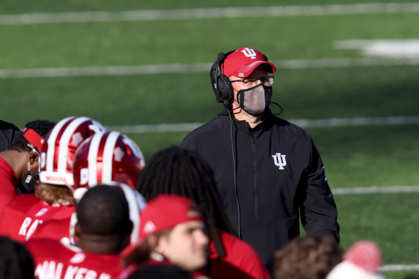 Tom Allen on the sideline
