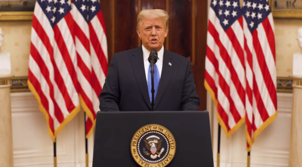 WATCH: President Donald Trump Delivers Message of Hope, American Pride in Farewell Address - Vimarsana News