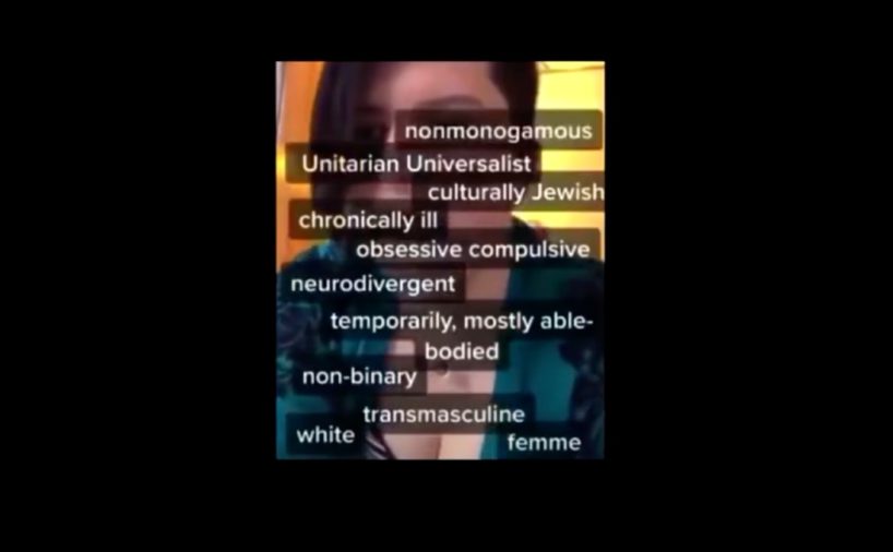 Cody from Twitter explains how she self-identifies to her viewers.