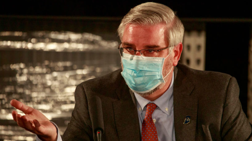 Indiana Governor Eric Holcomb.