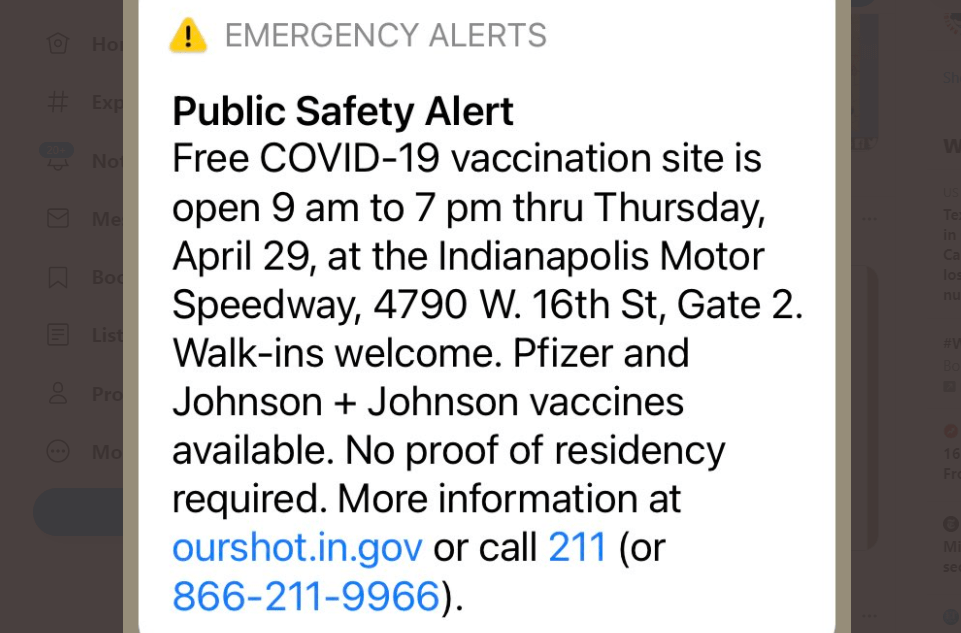 Emergency Cell Phone Alerts Justified, Says State Department of Health - Vimarsana News